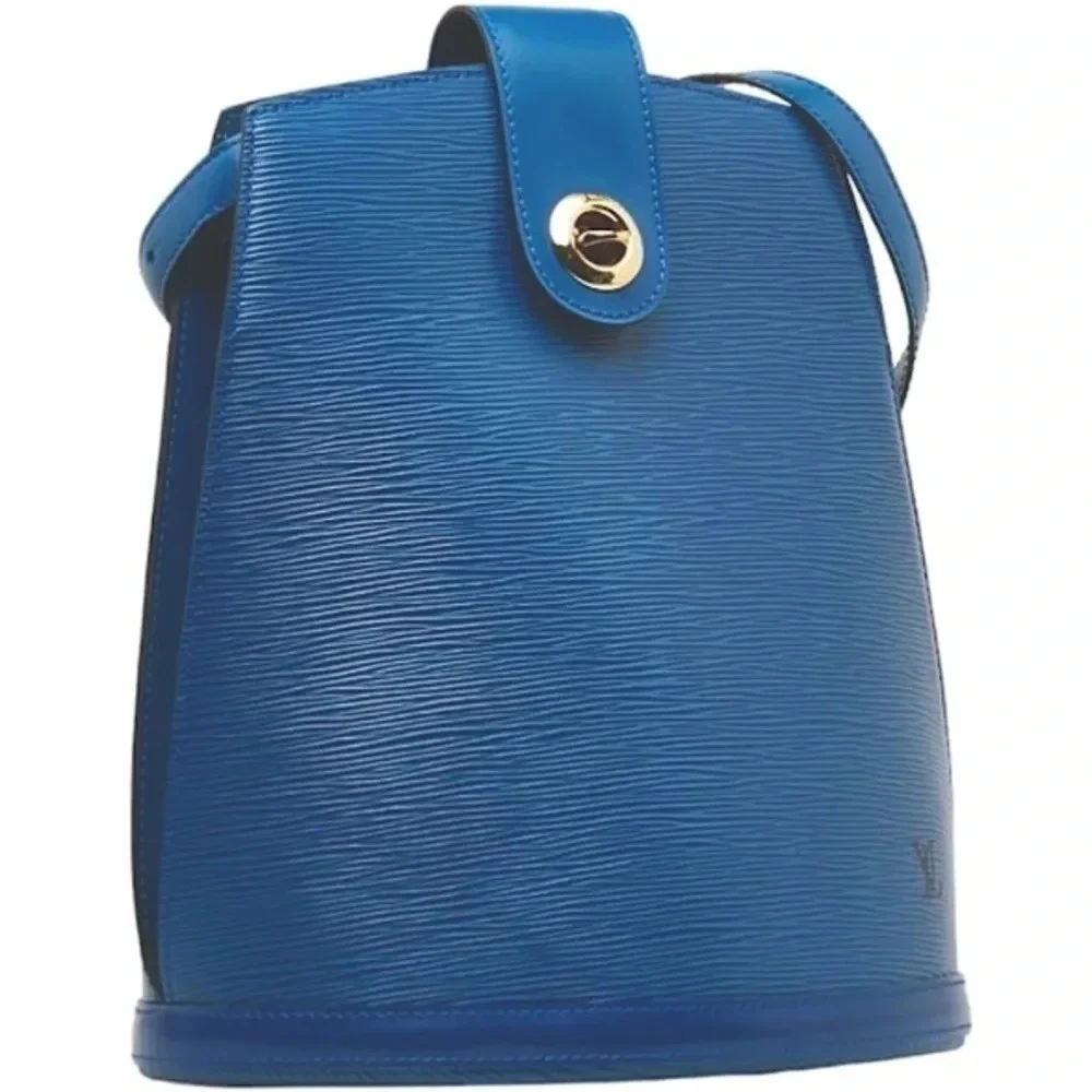 Louis Vuitton Toledo Blue Epi Cluny Bag